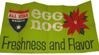Vintage 1960s  all Star Dairies  Egg Nog Advertising Guide Book  Color Posters 