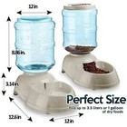 Auto Pet Feeder   Water Dispenser - 1gal Food   3 7l Water Bowl For Cats dogs
