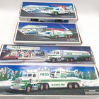 Vintage 1990   1994-96 Hess Truck Lot Of 4 Gas Fuel Station Advertisement