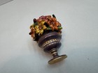 Estee Lauder  lily Bouquet  Solid Perfume Compact Jay Strongwater Signed