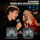 Upgraded 2 4ghz Wireless Microphone System For Karaoke  Dj   Church Events
