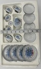Reutter Child Porcelain Tea Set 12 Pc Kinder Porzellan Service West Germany Vtg