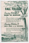 1955 Travel Brochure Boston Maine Railroad Lake Winnipesaukee Old Orchard Beach