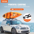 Vevor Kayak Roof Rack 1 Pair Soft Roof Rack Carrier For Kayak Surfboard Car Suv