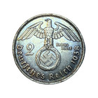 German 2 Mark Coin D 1938