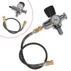 4500psi Valve Regulator Fill Station Hose For Pcp Air Tank Scba Scuba Cylinder