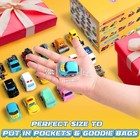 Fajiabao 18 Pcs Toy Cars For Toddlers Mini Pull Back   Trucks Party    