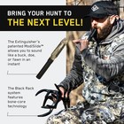 Easy To Use Extinguisher Deer Call   Black Rack Calling System For Bucks   Doe