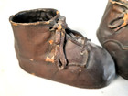 Antique Baby Shoes  Doll Shoes  4  Long  2  Wide