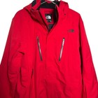 The North Face Jeppeson Mens Ski Snow Jacket Parka Size Xl Red