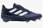 Adidas Adizero Afterburner Baseball Cleat Navy Blue white H00978 Size 9 5 Men   s