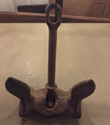 Vintage Wilcox Crittenden Navy  5 Boat Anchor    popeye Navy Anchor  