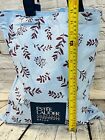 Estee Lauder Companies Corporate Sales Floral Printed Tote Bag - Lot Of 2  blue