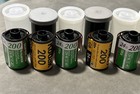 Lot Of 10 Assorted Brands Rolls Of 35mm Film Kodak Fuji Film 200 Speed Expired