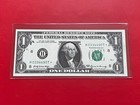 1969 Star Note  1 Dollar Bill   St Louis H   Uncirculated