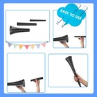 Stadium Horn Vuvuzelas Soccer Noisemakers Collapsible Blow Trumpet Horns Nois   