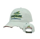 Landshark Lager Embroidered Beer Cap Baseball Promo White Hat New