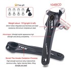 Bucklos 104bcd 30-42t Mountain Bike Crankset Narrow Wide Chainring 170mm Crank