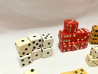 Vintage Bakelite Plastic Mixed Lot Of Game Dice