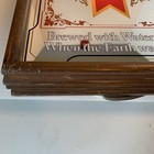 Vintage Heilemans Old Style Beer Advertising Clock 1985 Mirror Works Great