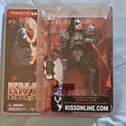 Kiss Creatures Mcfarlane Action Figures Lot W  Gibson Les Paul Mini Guitar