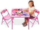 Minnie Mouse Activity Table Set With 2 Chairs For Girls Ages 3-7 Years Old