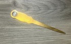 Vintage Brass Letter Opener Magnifier Terre Haute Advertising Co   208
