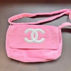 New Chanel Precision Fuzzy Vip Barbie Pink Black Cc Fuzzy Shoulder Crossbody Bag