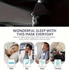 2pc Travel Nylon  cotton Eye Mask Sleeping Soft Padded Shade Cover Blindfold Usa