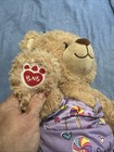 Build-a-bear Plush Teddy Bear With Sweet Dreams Outfit