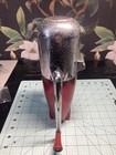 Vintage Dazey Atomic Age Ice Crusher Rocket Design Chrome red Model 160