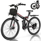 26  Electric Bike 500w 48v Folding E-bike 21speed Bicycle With Lcd  Cruise Mode   