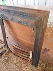 Beautiful Vintage Cast Iron Fireplace With Grate