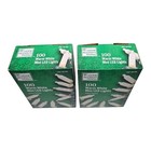 2 Boxes Home Accents 100 Warm White Mini Led Indoor outdoor 28ft 10in Green Wire