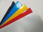 Reflective White Red Blue Yellow Cutting Craft Sign Vinyl 24  Adhesive Sheet