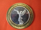 Ceasars Palace  Las Vegas Limited Edition  999 Fine Silver  10 00 Gaming Token 