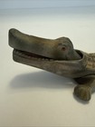 Vintage Large Cast Metal Alligator Nut Cracker Stehedco 13     Americana