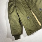 Vintage Us Military Jacket Liner Men   s Medium Reg Olive Green Knit Wool Lined