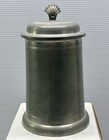 Vintage Pewter Stein   Tankard  2 5 Cups Capacity 7 h X 6 w With Handle
