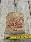 Vintage Little Champs Stay Open Dollys Clothespin Bag Champion 1950 s Tubu