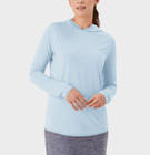 Best Sellers Duluth Women s Armachillo Sunperior Upf Hoodie  Blue Opal