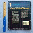 Thomas Bros Maps California Road Atlas   Driver s Guide W Fold Out Map 1988