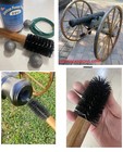 Black Powder Signal Cannon 2 25   -bore Implement Set Worm Brush Ram Rod A Must 