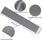 4pc 12 x 108   Gray Satin Table Runner Bright Silk Smooth Wedding Party Banquet