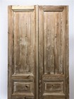Antique French Double Doors  40x91  Raised Panel Doors  European Doors A528