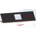 Gordon 22-1 4 In  X 22-1 4 In  Fixed Self Flashing Skylight