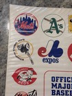 Vintage 1970s Baseball Card Binder Empty Used Good Condition With Team Logos