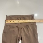 Ribbed Seamless Activewear Set Taupe Brown Sports Bra And Leggings Two Piece