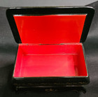 Vintage Russian Fedoskino     Hand Painted Lacquer Box-traditional Russian Scene