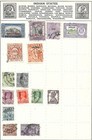 India   States 2 Pages Mix  Kg5   6  Good - Fine Used Stamps